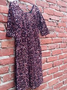 Embalished Kurta With Bell Bottom Plazo, Dupatta