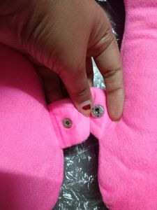 Soft Foam Pink Neck Pillow