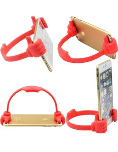( 2 Pc ) Pink Hand Shaped Mobile Holder