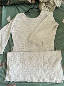 Elegant White Kurta