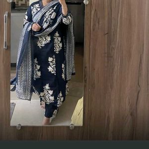 Floral Print Kurta Set