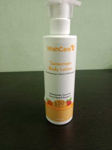 WishCare SPF 50 Sunscreen