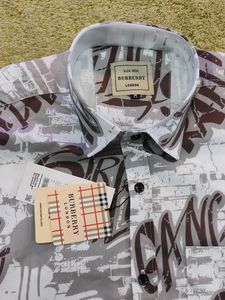 Burberry Graffiti Print Button-Down