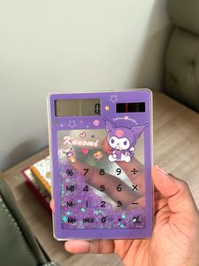 Kuromi- Transparent Glitter Filled Solar Cal