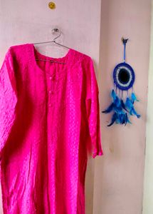 Pink Kurta