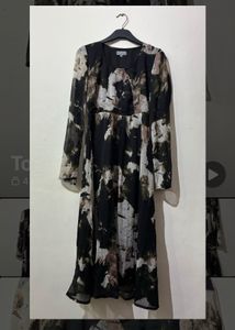 Elegant Floral Print Dress