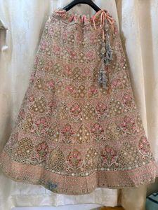 peach Lehenga Choli