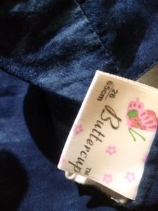 Cotton Frock in  coins (for 4to6 Years girl)