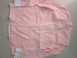Pink Ruffle Blouse