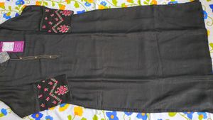 Libas silk straight Kurta