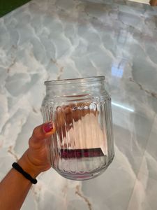 Clear Glass Jar