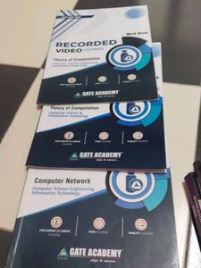 Gate academy workbook,, video course also availabl