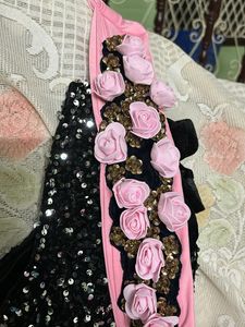 Rose 1 min saree