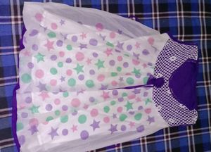 It's Colourfully Purple 💜 Top For Young Girls,,,