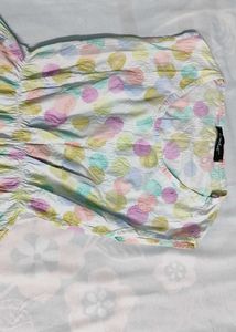 Pastel Polka Top For Women