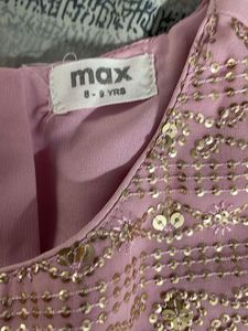 Partywear Pink Frock