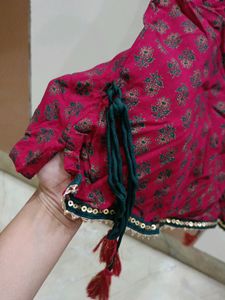 Red Tunic Top