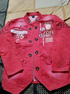 Boys Cotton Blazer.