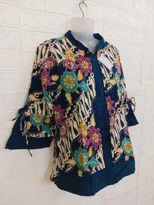 Multicolour Cotton Tops For Womens