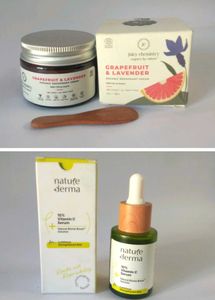 Combo Face Serum & Deodorant Cream