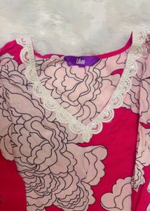 Floral Print Kurta Set