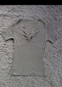 Combo Tops:H&amp;M Tshirt And Savana Tie Top.