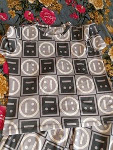 Comfy Pajama Set Smilie Coord Travel Se