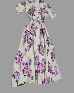 Floral Print Maxi Dress