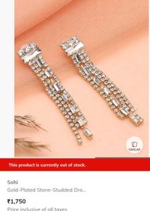 Diamond Drop Earrings