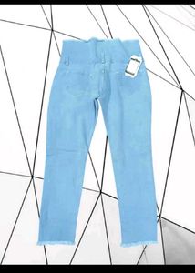 Blue Colour Jeans For Women