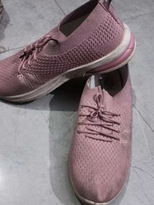 Mauve Casual Shoes