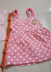 Cute Girls&#39; Polka Dot Dress Used twice