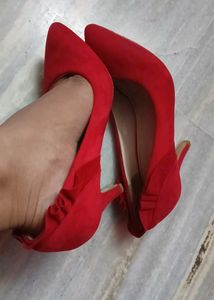 Red Festive Heels.