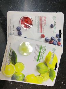 Mirabell Face Masks Lemon Lime And berries