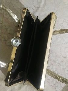 Heavy purse For Women With Beautiful Stone Work.
