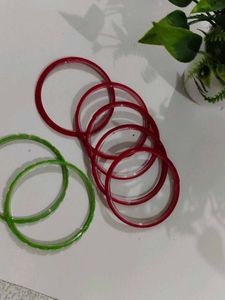 Bangles - Red and Green