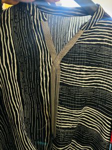 Striped Statement Top