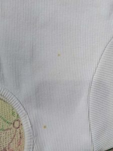 White Ribbed Crop Top