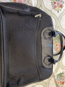 Vintage Black Laptop Bag