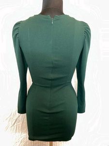 H&amp;M Green Bodycon Mini Dress