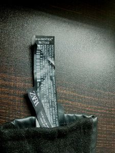 Zara Black Leather Gloves