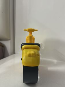 “Yellow Cycle Small Clock”