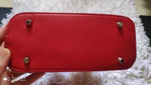 red mini purse