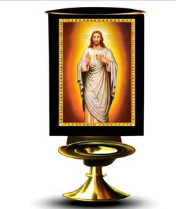 DECORATIVE Diya Stand With Magic Sticker