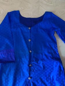 Soft silk Blue Kurta