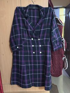 Plaid Shirt Dress