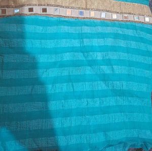 Mirror Work Saree