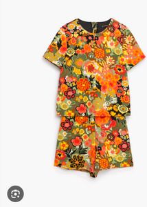 Zara Floral Print Playsuit