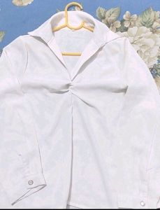 Beautiful White Women Stylish Shirt Top