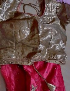 Lehnga Choli - Beautiful 😍 Heavy Work With Dupata